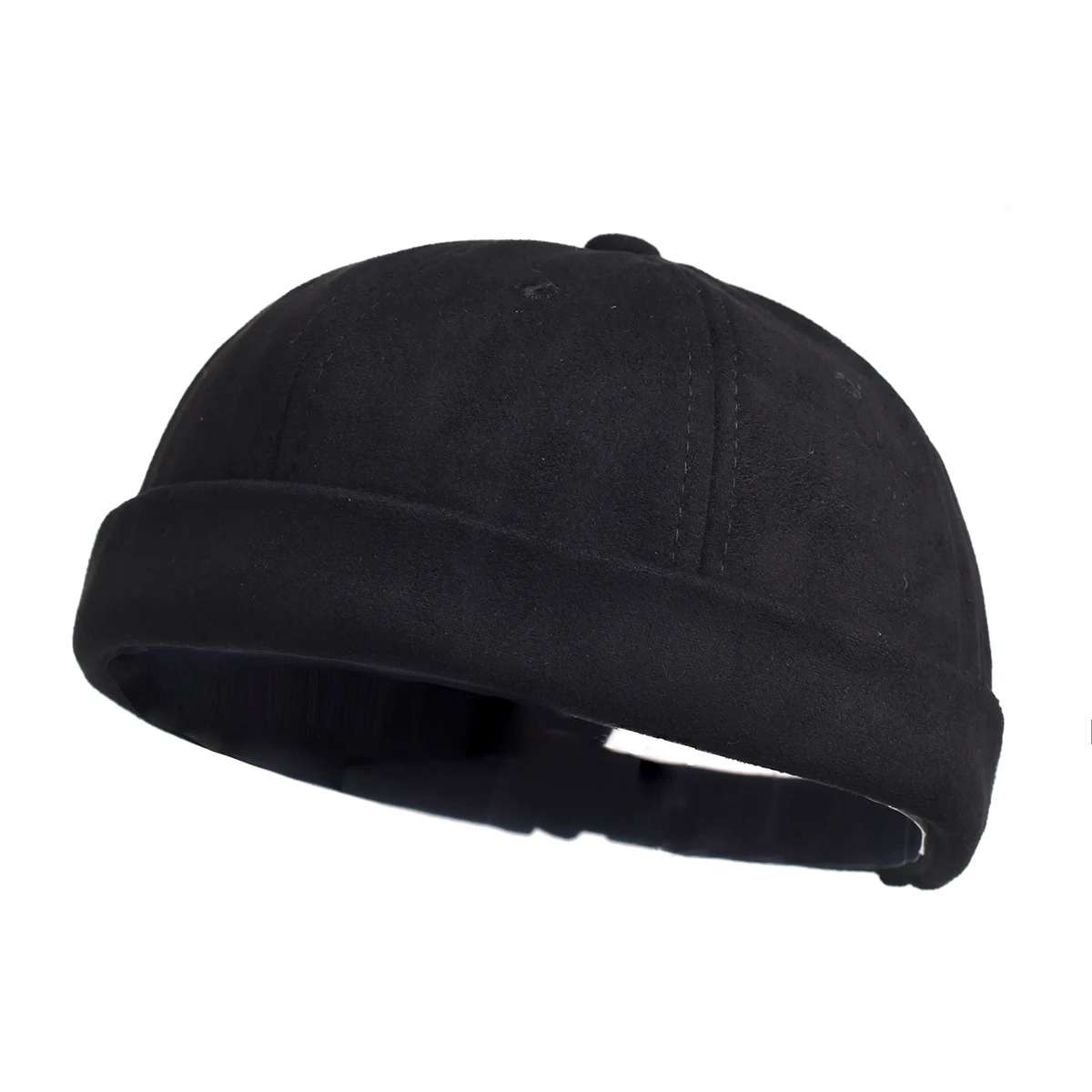 Lente en zomer nieuwe casual verhuurder hoed straat meloen huid tij hoeden zonder rand retro hip hop cap mannen en vrouwen universele cap