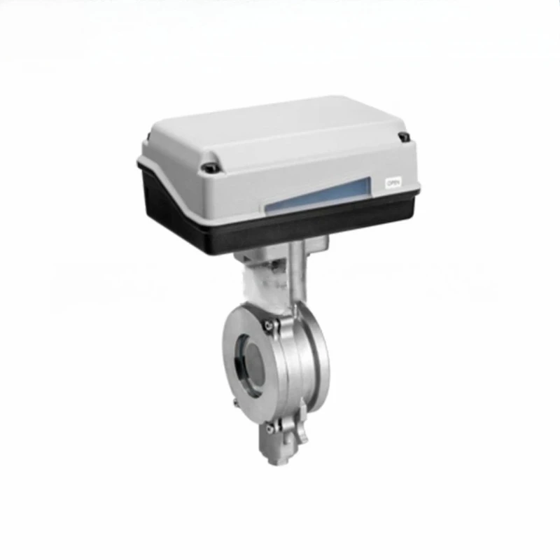 

GEMÜR478 Tugela Double Eccentric Metal Butterfly Valve Operated by Electric Actuator