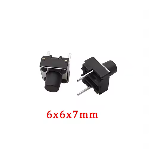 20/50/100Pcs Micro Tactile Switch Momentary Tact DIP Switch 2Pin 6 x 6mm Micro Touch Push Button Switch High 5mm 6mm 7mm 8mm 9mm - Image 11
