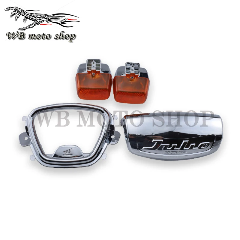 ملحقات الدراجة النارية لهوندا AF52 جوليو سكوتر غطاء الأدوات غطاء حماية بالكهرباء مصباح إشارة الانعطاف الكهربائي #1