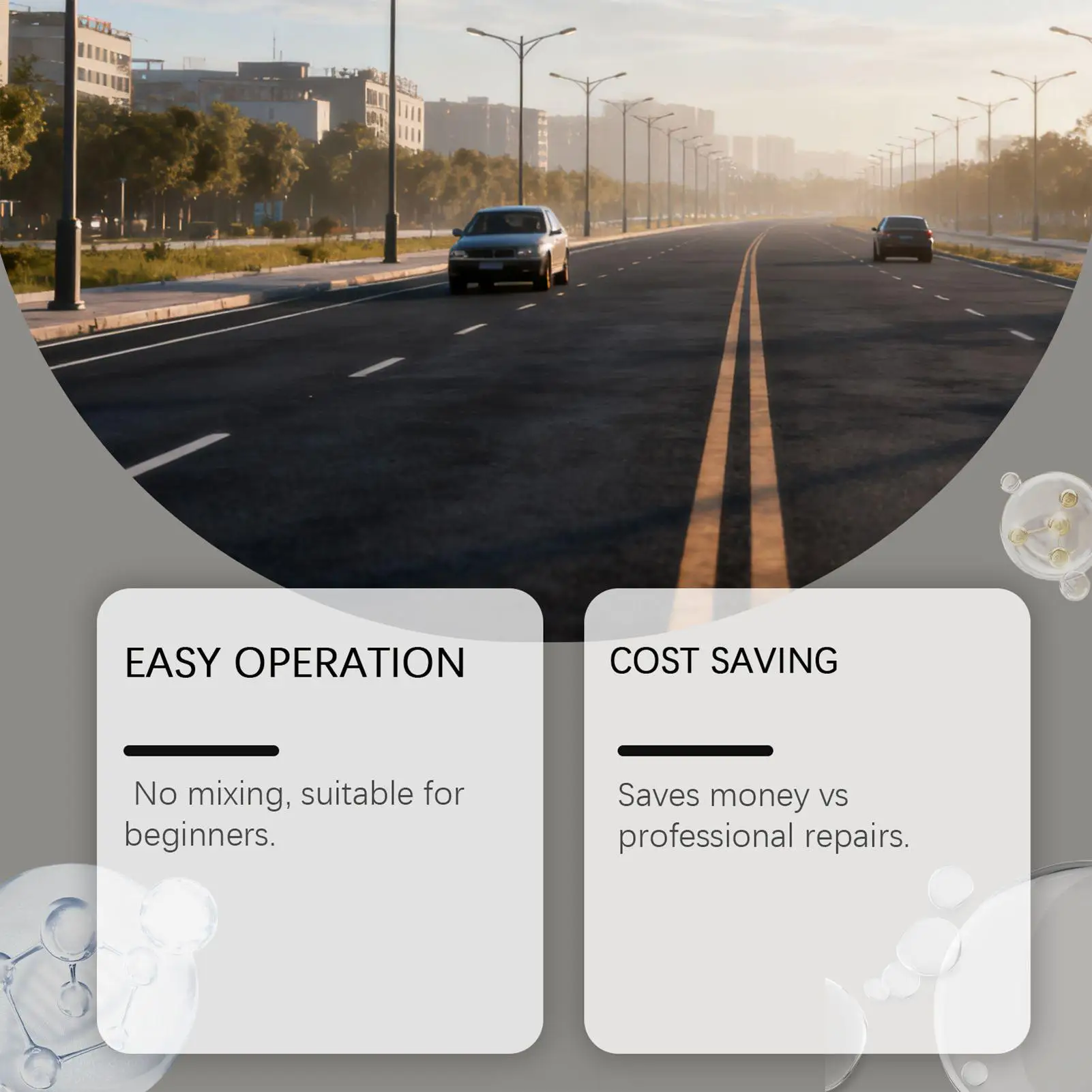 Concrete Crack Filler Quick Drying Self-Leveling High Elasticity Sealant Concretes Filler Caulk Sealant Liquid for Asphalt