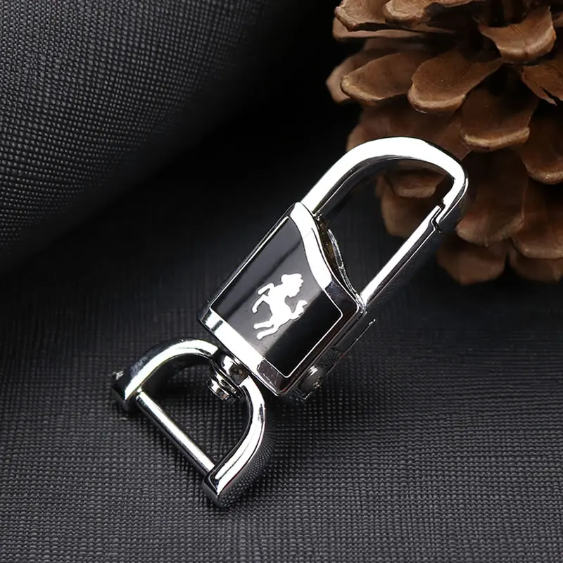 Metal Men Car Keychain Keyring Alloy Key Ring Chain Holder For Renault Megane 3 2 Duster Talisman Symbol Kwid Clio Accessories