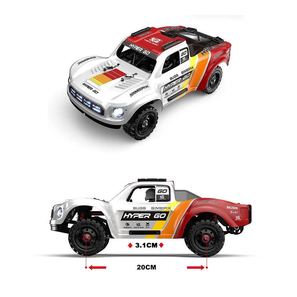 MJX Hyper Go 14211 1/14 4wd 4x4 camión RC sin escobillas Motor de coche eléctrico RC y ESC deriva de alta velocidad para adultos regalos para niños