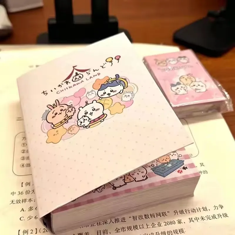Chiikawa Periphery Sticker Book Kawaii Cute Cartoon Stickers Book Student Portable Hachiware Usagi DIY Decoration Stickers Booke