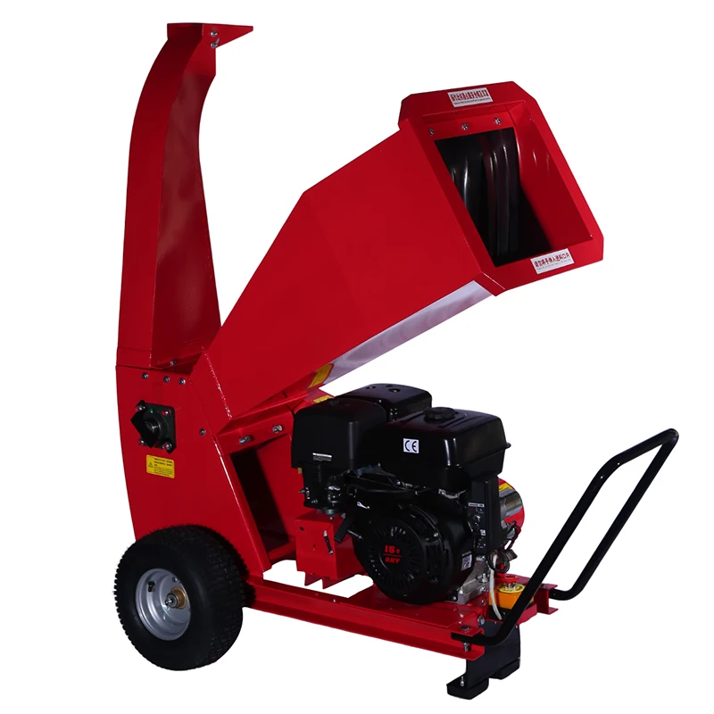 AYS6500E-A 15Hp Industrial Wood Chipper Shredder Unleaded Engine High Efficiency Durable Garden Power Tools