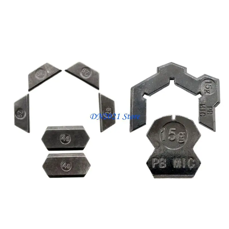 F3KE Removable Metal Mouse Weights for G502 Wireless Balance Adjustment
