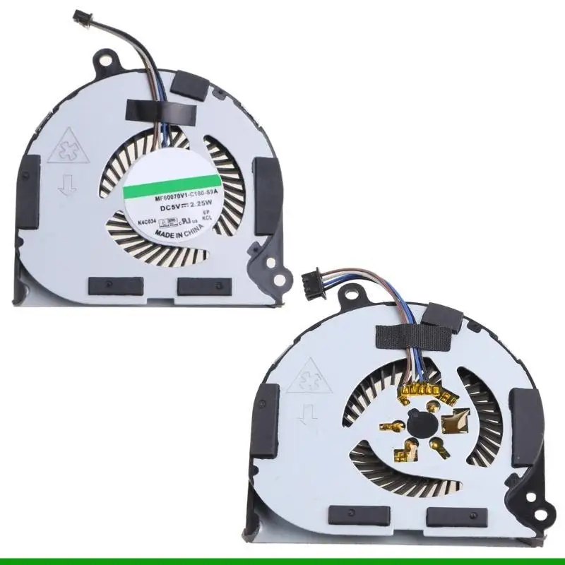 

U55C для E7440 Ноутбук ЦП Охлаждающий вентилятор 5 В 0,4A 4P Радиатор ноутбука 4P