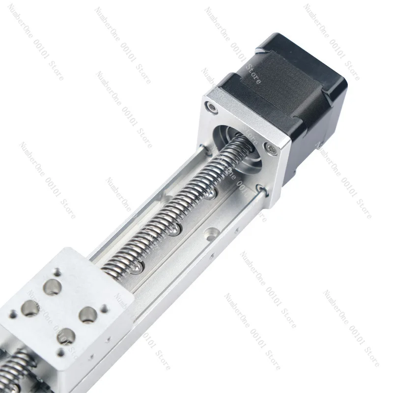 Miniature trapezoidal screw slide HMS30 numerical control lifting small linear guide slide linear module