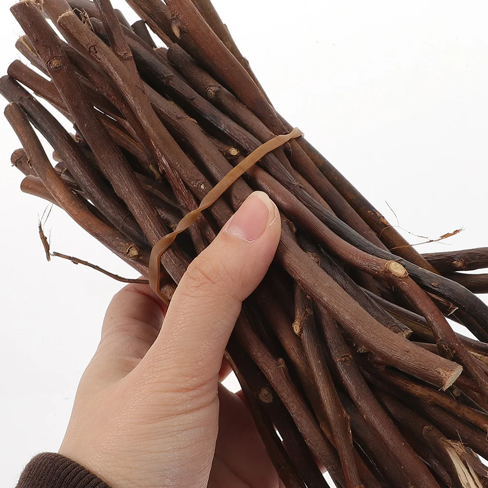 

50Pcs DIY Wood Craft Sticks Natural Wood Branch Decor Twigs for Handicraft Making Photo Props Crafting Accessories Material