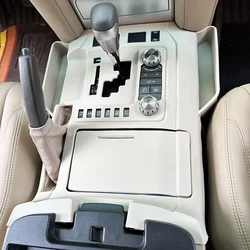 LC200 FJ200 Car Interior Rubber Seat Crevice Storage Box Organizer For Toyota Land Cruiser 200 Accessories 2016-2021