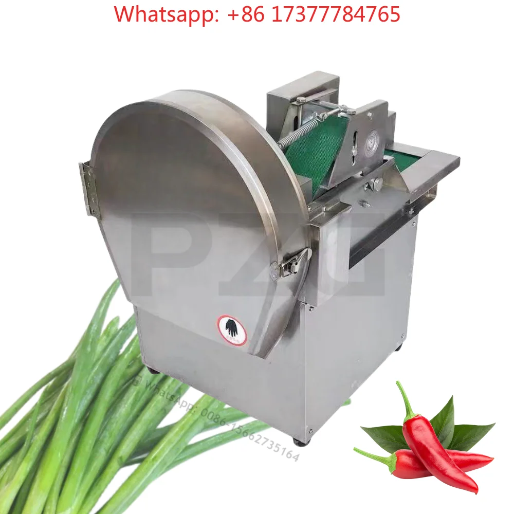 Stainless Steel Bench Top Portable Vegetable And Salad Coriander Amaranth Collard Greens Chopper Slicing Dicing