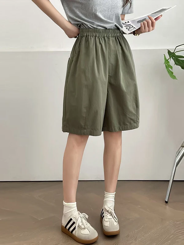 Calças Largas de Verão para Mulheres, Bordadas, Casuais, Versáteis e que Não Envelhecem, Novidade de Verão