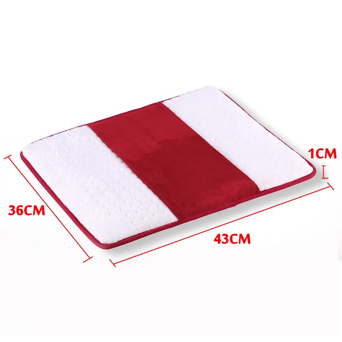 220V Electric Heated Pad Heat Mat Heating Blanket Warming Bed Carpet Feet Cushion Neck Back Shoulder Pain Relief Body