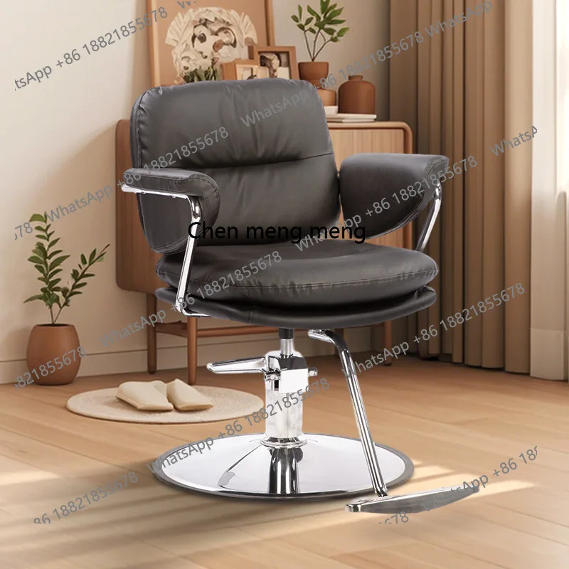 

X Barber shop hair chair lift rotating fashion hair cutting seat, hair salon only