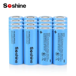 Soshine 3.2V 4000mAh Rechargeable Battery 26650 4000mAh LiFePO4 Battery for Healamps Emergency Light Game Controller Flashlights