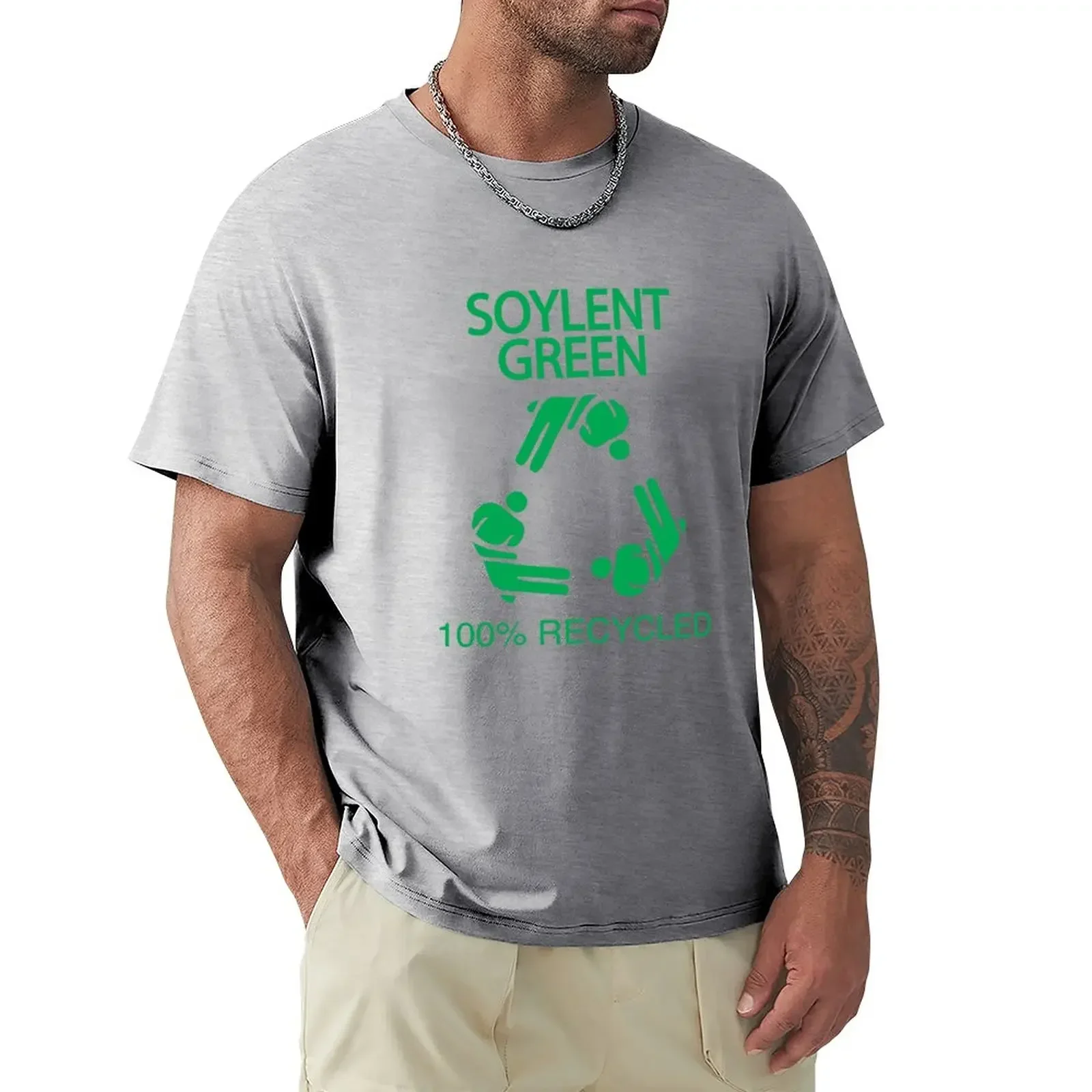 Soylent Green T-Shirt customs design your own Aesthetic clothing fruit of the loom oversized t shirt mens graphic t shirts