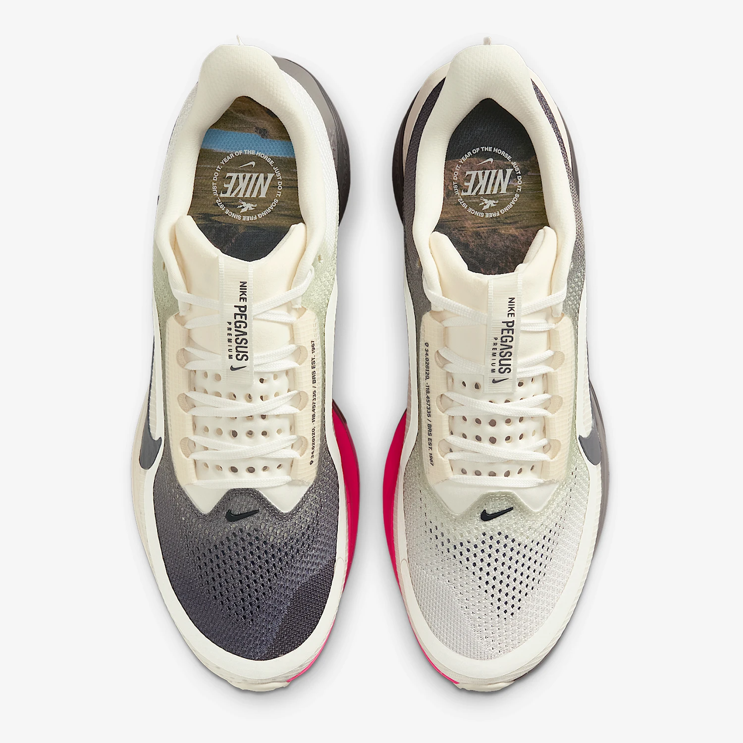Nike genuine Pegasus Premium Mens Cushioned Sports Running Shoes IQ1130-001