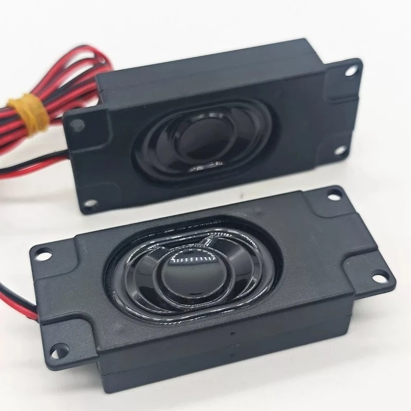 SOTAMIA 2Pcs 30*70mm 4 Ohm 5 Watt Waterproof Speaker Rectangular Box Cavity Speaker 4Ω 5W 3070 DIY Advertising LCD TV Computer