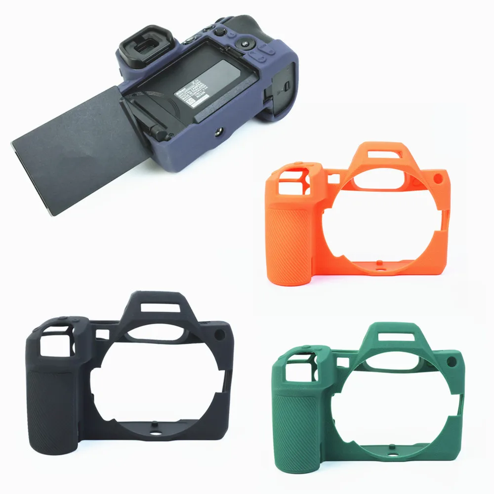Z5II Rubber Silicon Case Body Cover Protector Frame Skin for Nikon Z5 II, Z5 Mark II Mirrorless Camera