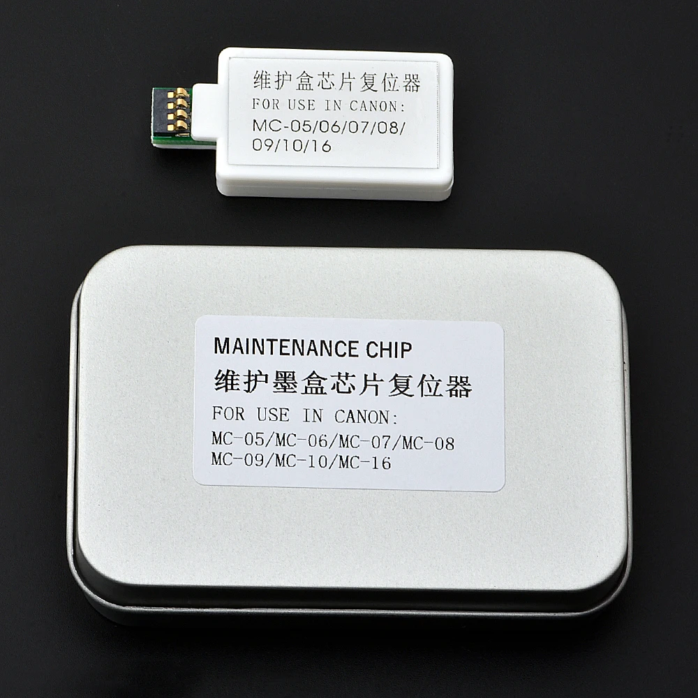 

MC-05 Сброс чипа резервуара для обслуживания MC-07 MC-08 MC-09 MC-16 для принтера Canon IPF680 IPF510 IPF500 IPF770 IPF780