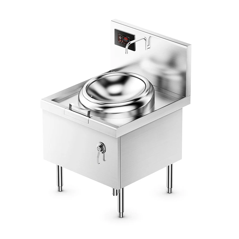 

Высокоэффективная коммерческая индукционная плита из нержавеющей стали с одной конфоркой для вока, 15 кВт