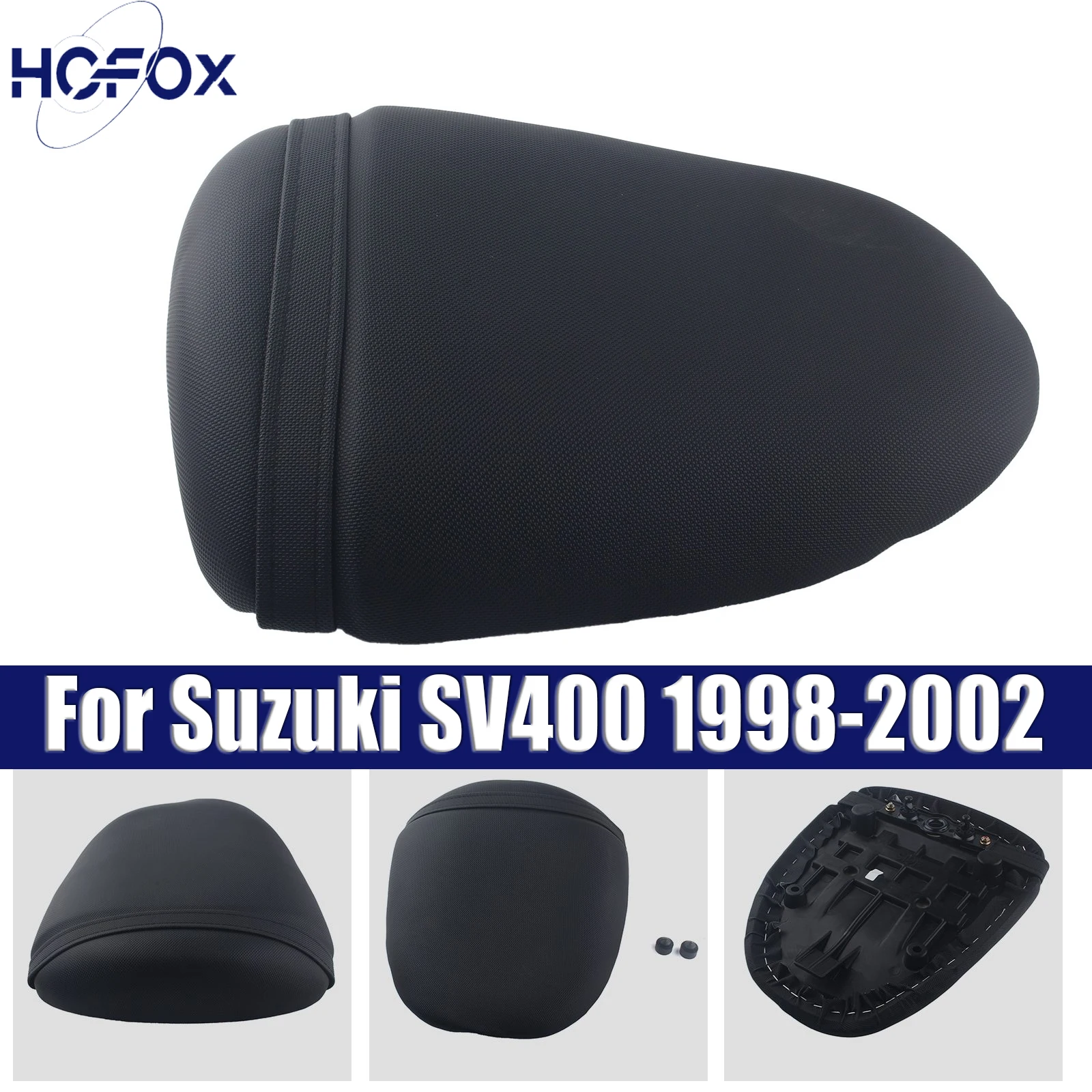 

For Suzuki SV400 SV650 1998-2002 Motorcycle Rear Passenger Cushion Pillion Seat
