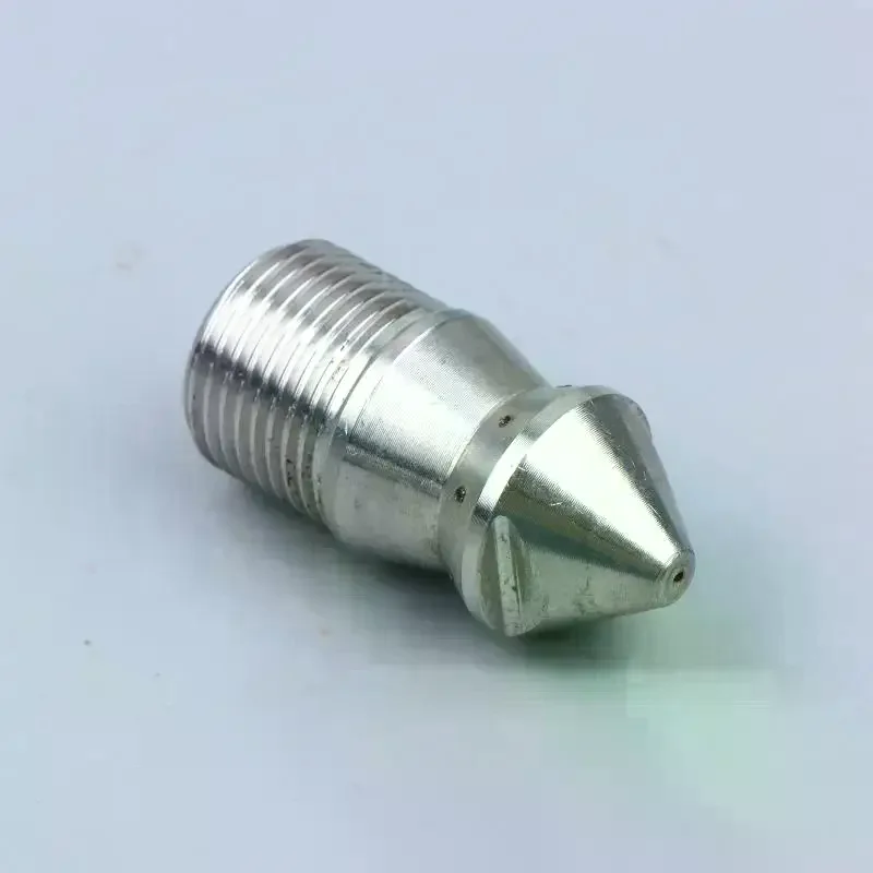 Rear Hole Cleaning Nozzle, Pressure Washer, Drain Sewer, Pipe Spray Nozzle, Rotary Clearning Nozzle, 3/8 