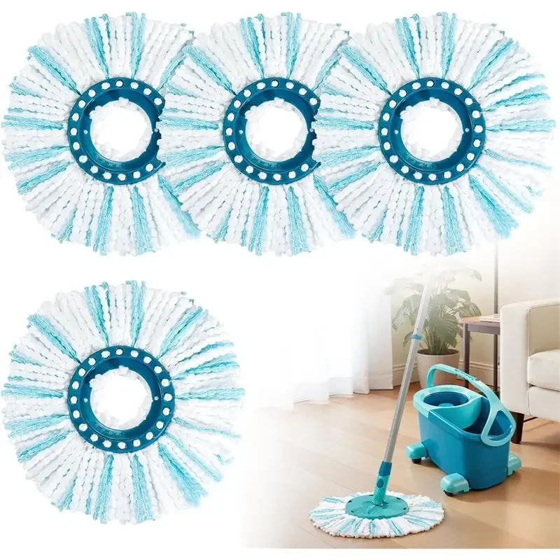 KEOL-Replacement Head For Leifheit Clean Twist Disc Mop Ergo/Leifheit Clean Twist Disc Mop Micro Set, For All Floor
