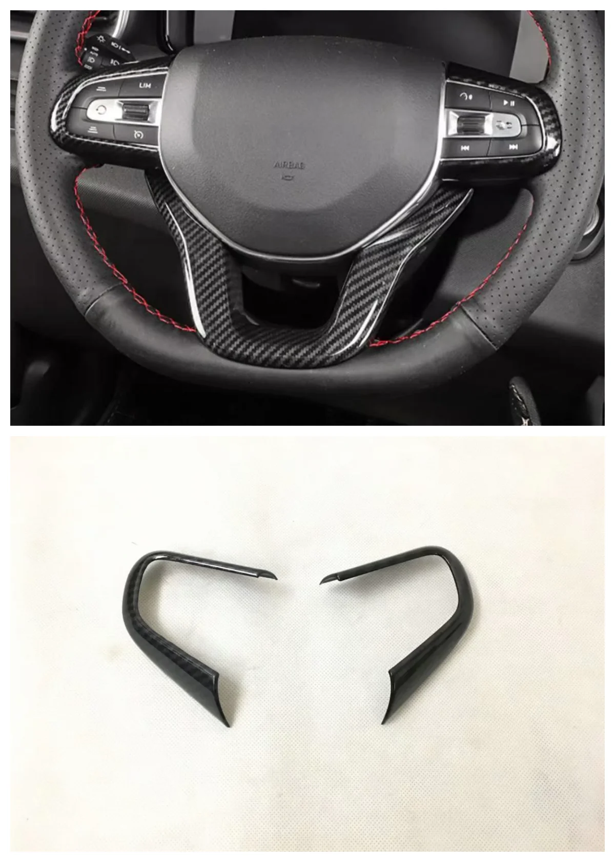 

Suitable for Geely LynkCo 03 2018 2019 2020 2021 steering wheel ABS decorative Auto Parts