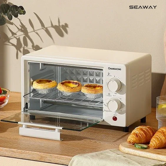 

Electric oven new household small baking multifunction automatic 12 liter double-decker mini automatic oven