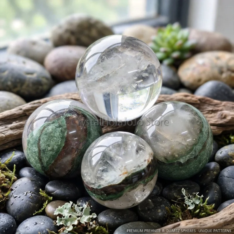 A beautiful large rare African emerald ball, a mineral specimen in your collection, perfect for home decoration art