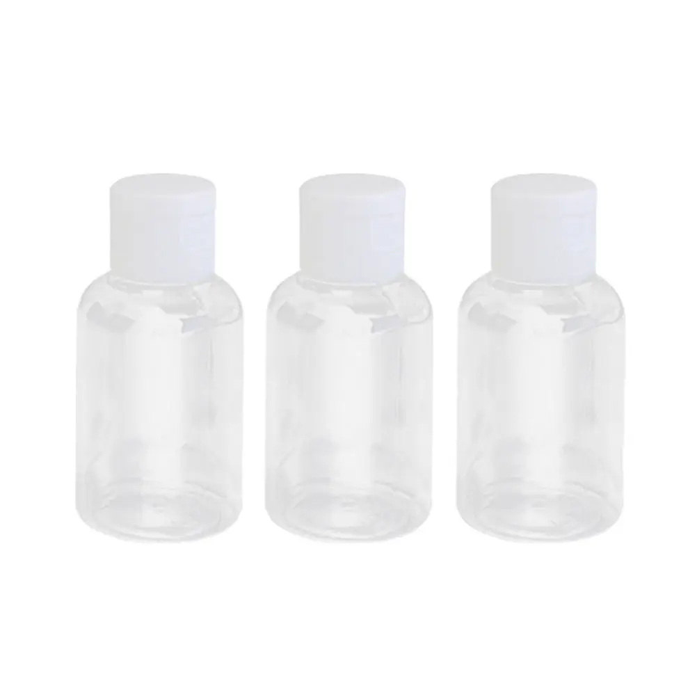 10Pcs 50Ml Empty Plastic Travel Bottles for Shampoo Conditioner Lotion Moisturizer Vitamin Face Gel Makeup Primer Hand Cream