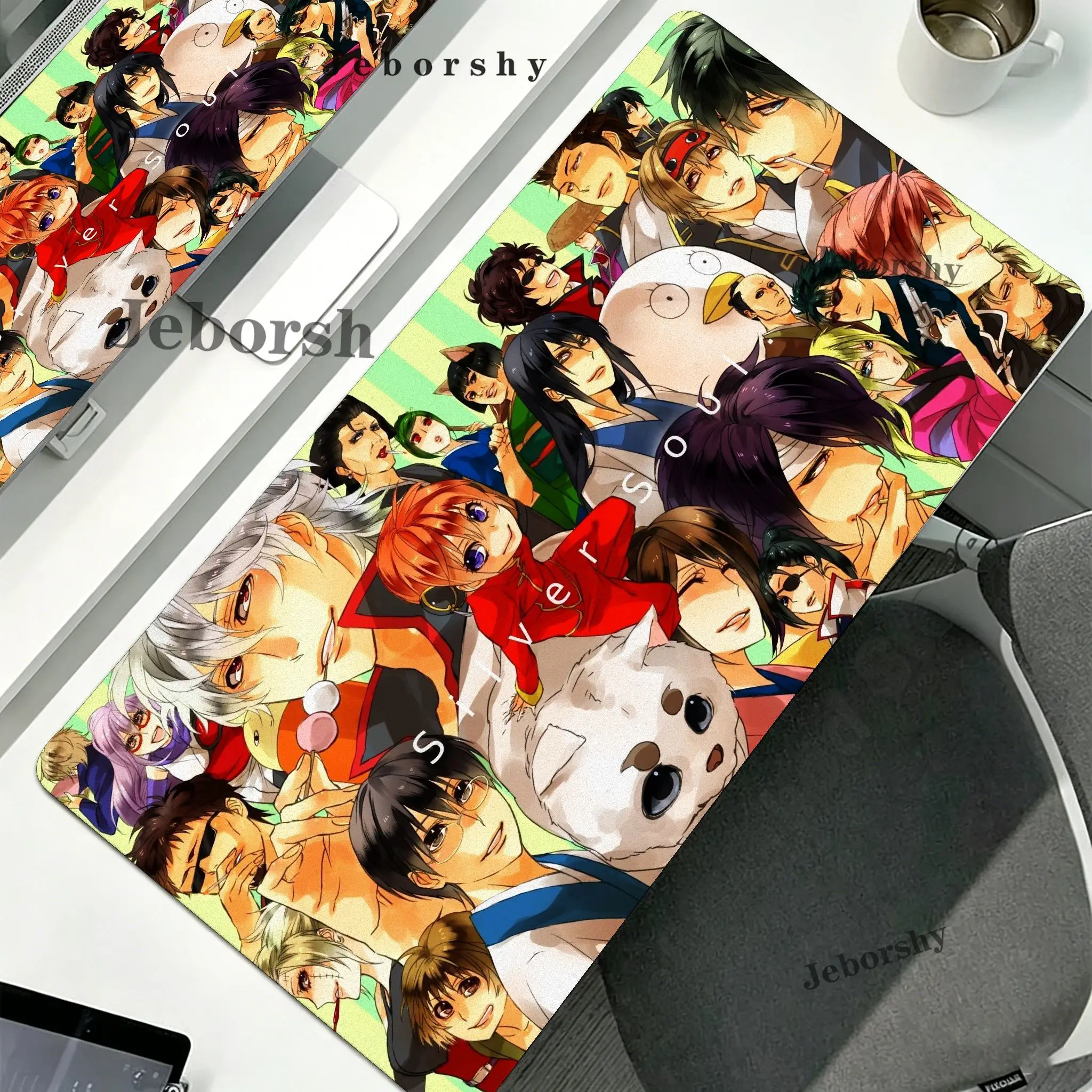 G-GintamaS Mouse Pad Keyboard Mouse stitch Mouse pad,Desk Mats,Gaming Accessories,PC Parts XXL
