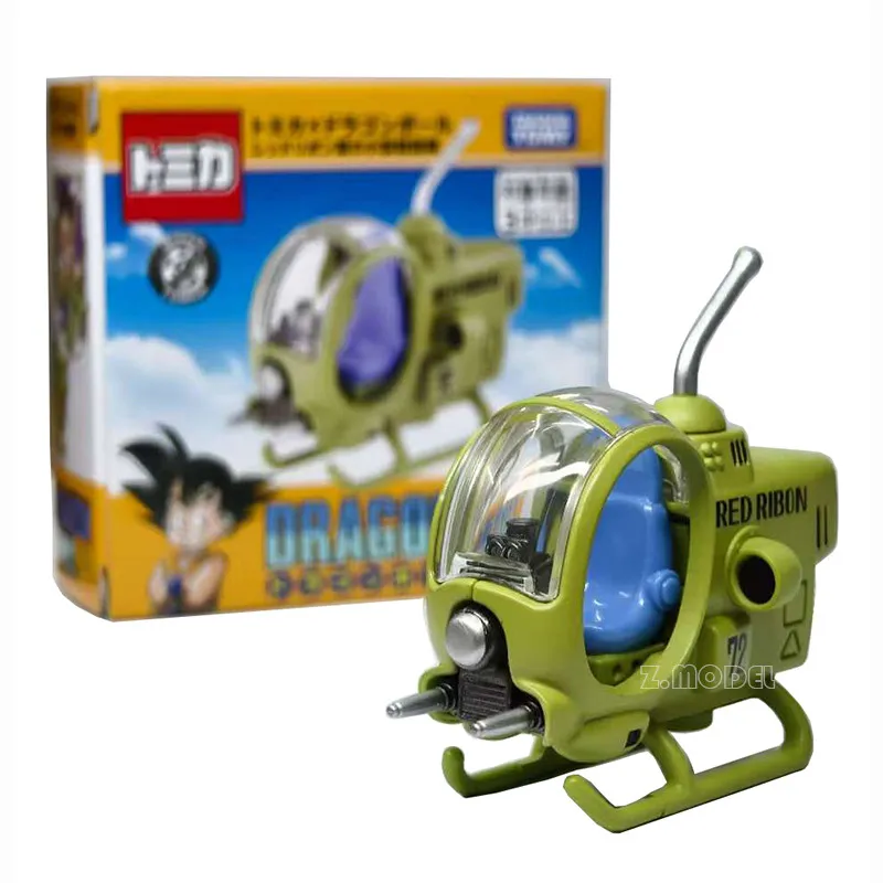 Tomica Alloy Car For Collector Simulation Holiday Gifts TOMICA Dragon Ball Turtle Immortal Station Wagon Red Ribbon Legion Small