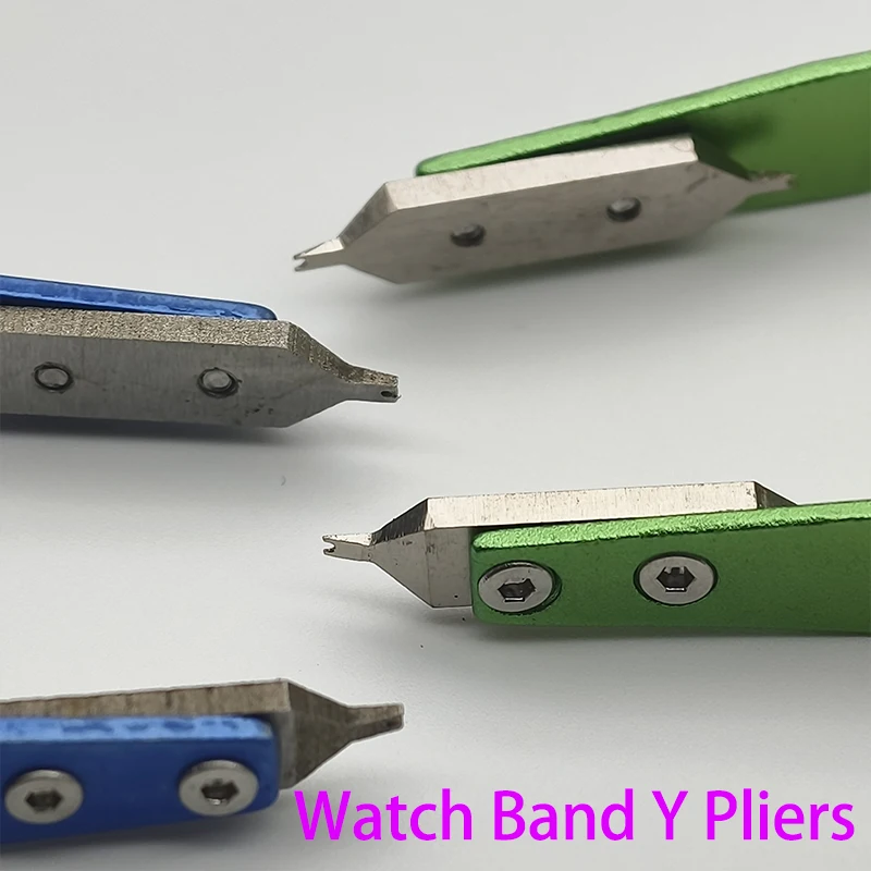 Y-Shaped Metal Watch Band Spring Bar Removal Tweezer For Watch Maintenance Repair High-Hardnes Precision Tool Watchmaker Tools
