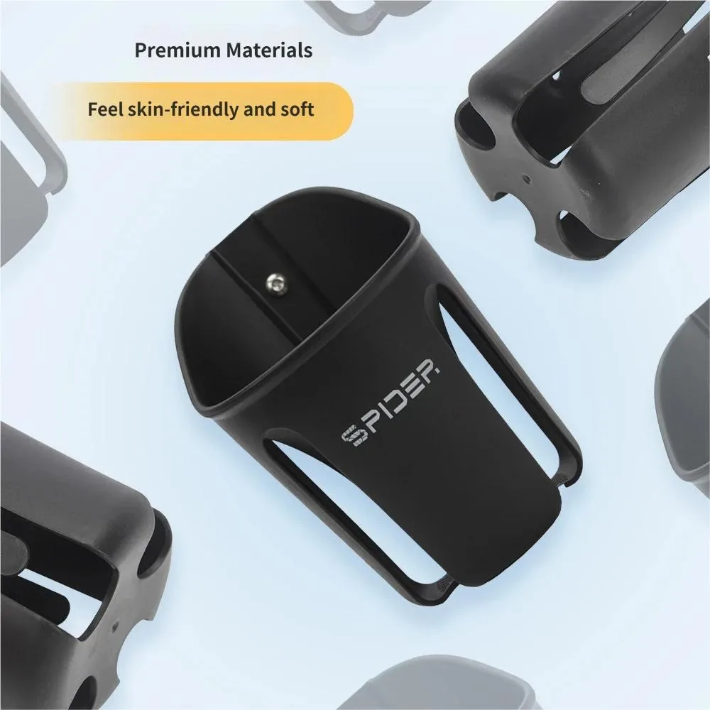 Universal Rearview Mirror Cup Holder for Electric Motorcycle/Scooter – No Adjustment, Direct Install, Anti‑Spill, Fits All Model