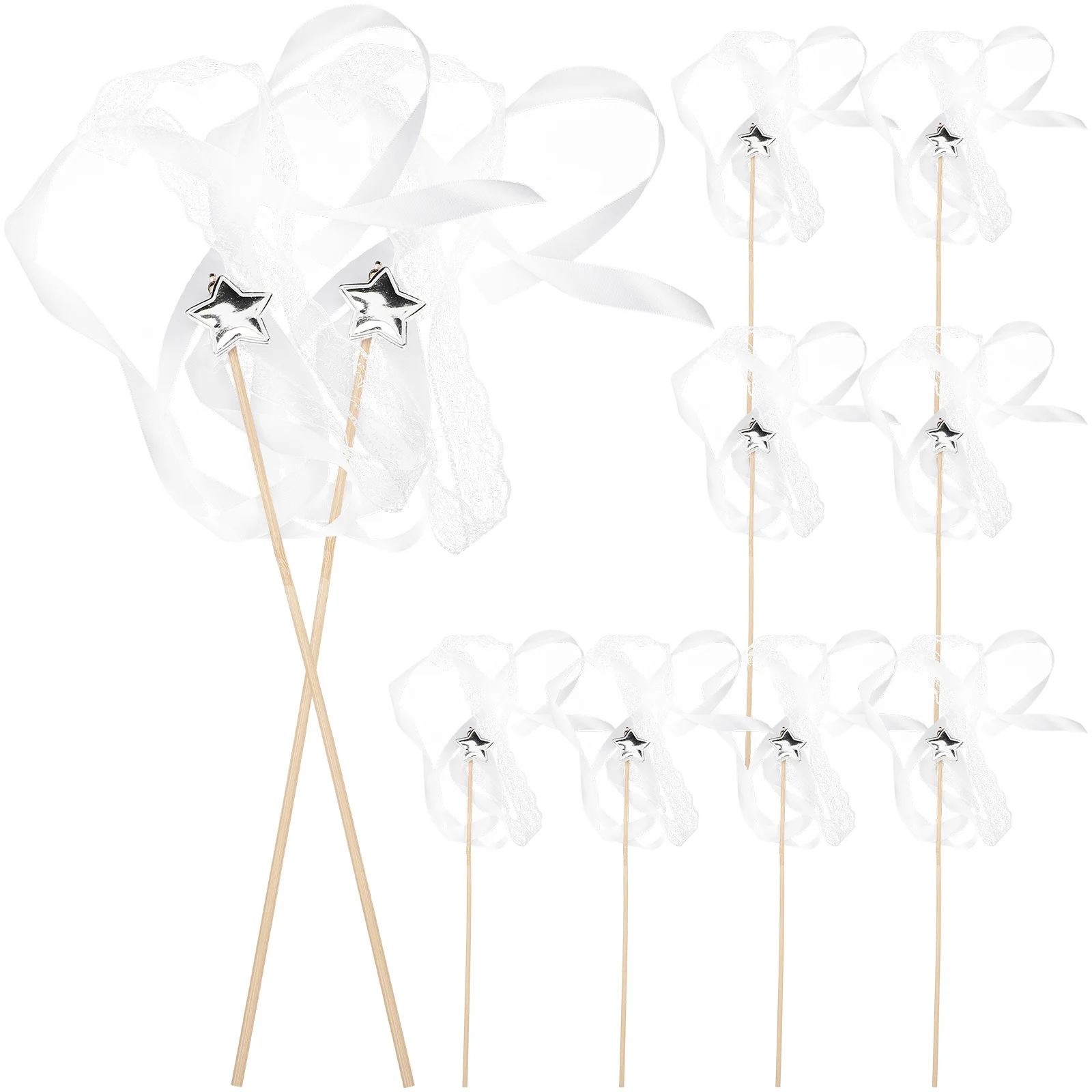 

10Pcs Colorful Rotating Streamer Wands Fun Party Favors for Birthday Wedding Festival Decoration ' Party Balloons