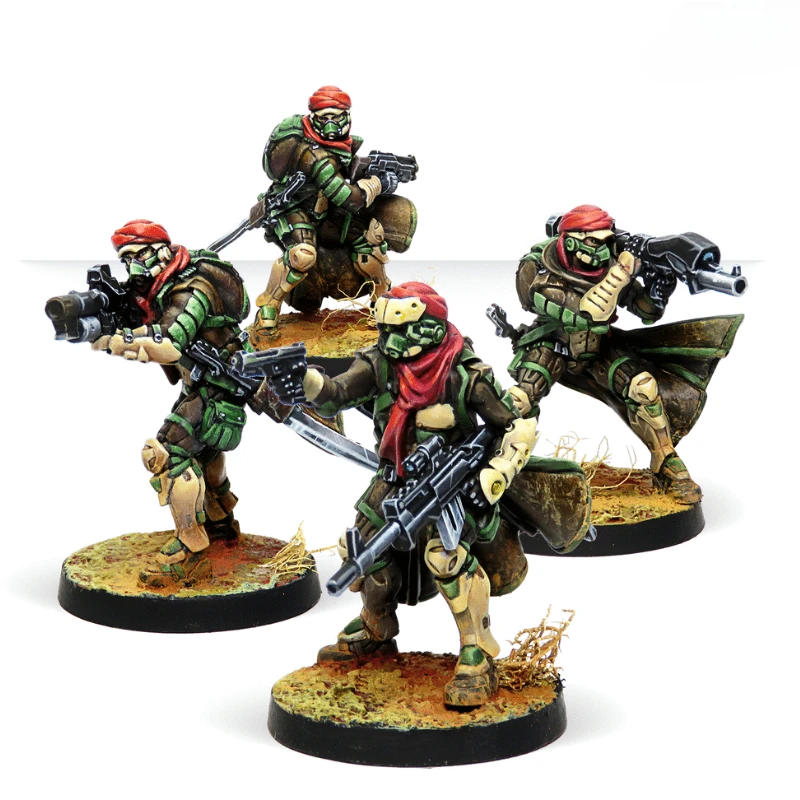 25mm Scale Resin Assembled Model Kit War Game Chess Sub Super Soldier Brotherhood Team Hobby Miniature Toy Unassembled Unpainted