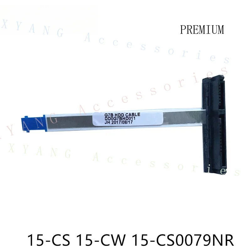 N+ New SATA HDD Hard Drive Cable Disk Connector For HP 15-CS 15-CW 15-CS0079NR 15-CS0051WM L23889-001 DD0G7BHD011