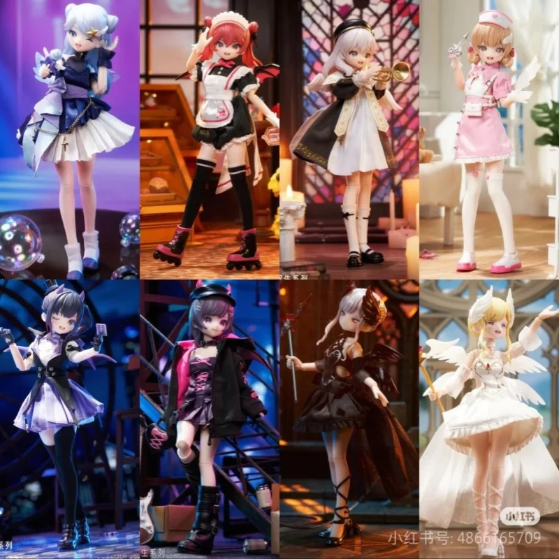 

in stock Neo Eden Mjd Doll Blind Box Light Nightmare Twin Series Movable Figure Collectible Toy Desktop Decorative Ornaments