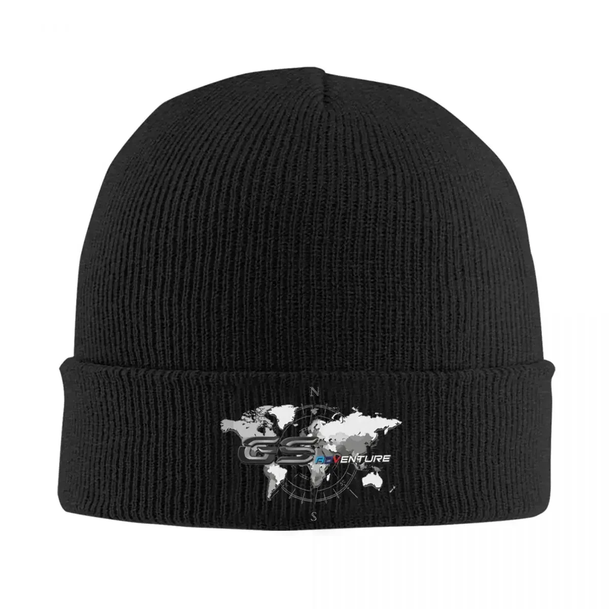 GS Adventure Hat Autumn Winter Skullies Beanies Warm World Globe Adventure Motorbike Compass Cap Female Male Acrylic Knitted Cap