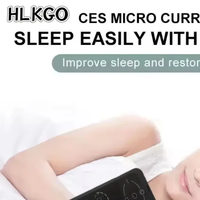 

HLKGO CES Vagus Nerve Stimulation Ear Clip - Sleep Aid Device for Insomnia Relief & Deep Sleep
