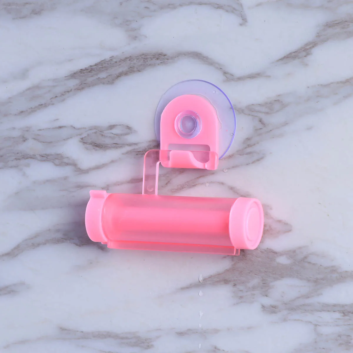 

Reusable Rolling Toothpaste Squeezer Wall Mounted Strong Suction Holder Dispenser For Lotion Ointment Space-Saving