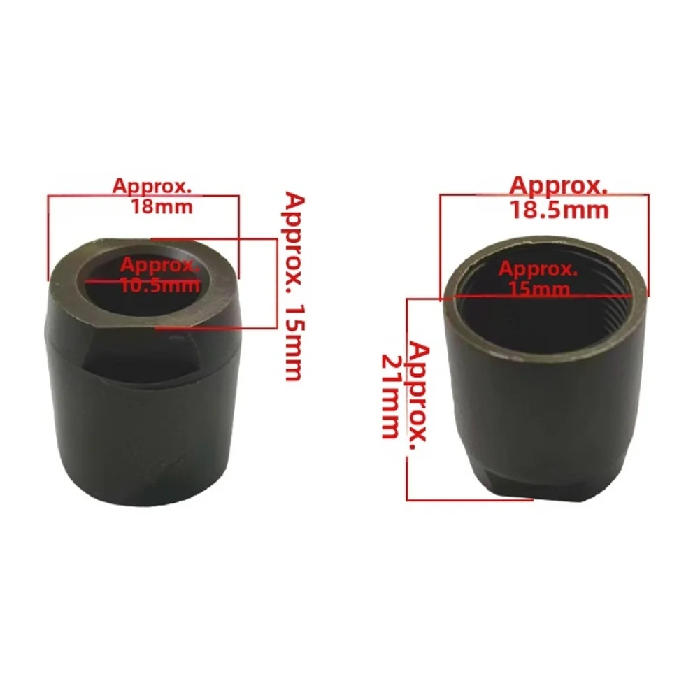 Electric Grinder Collet Chuck Nut Spring Clamp 10mm Metal Drill Bit Holder For Rotary Tool Accessories Grinding Drilling Hand To