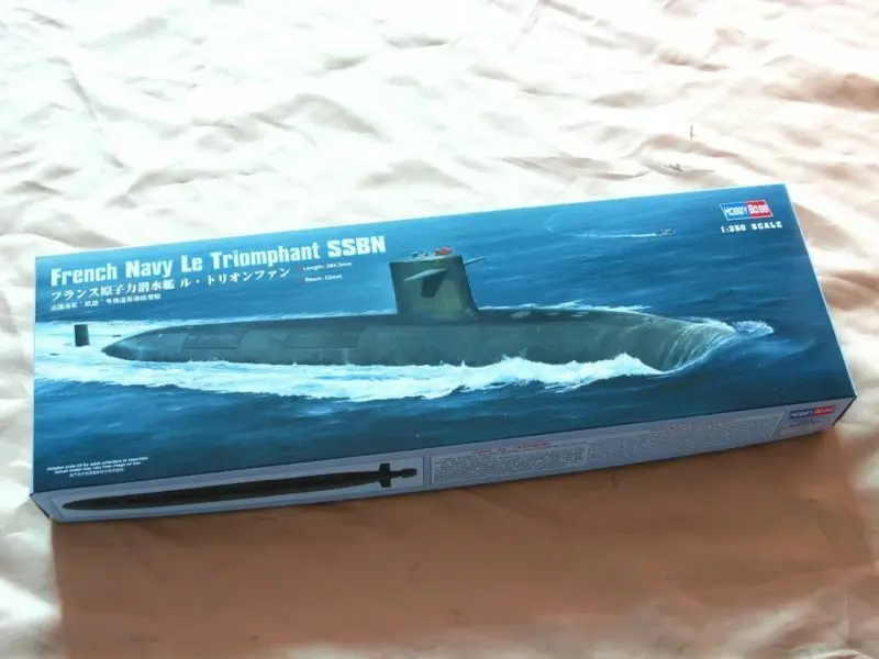 

Hobby Boss 1/350 83519 Le Triomphant SSBN France Nuclear Submarine Static Model Kit for Collecting TH06395-SMT8