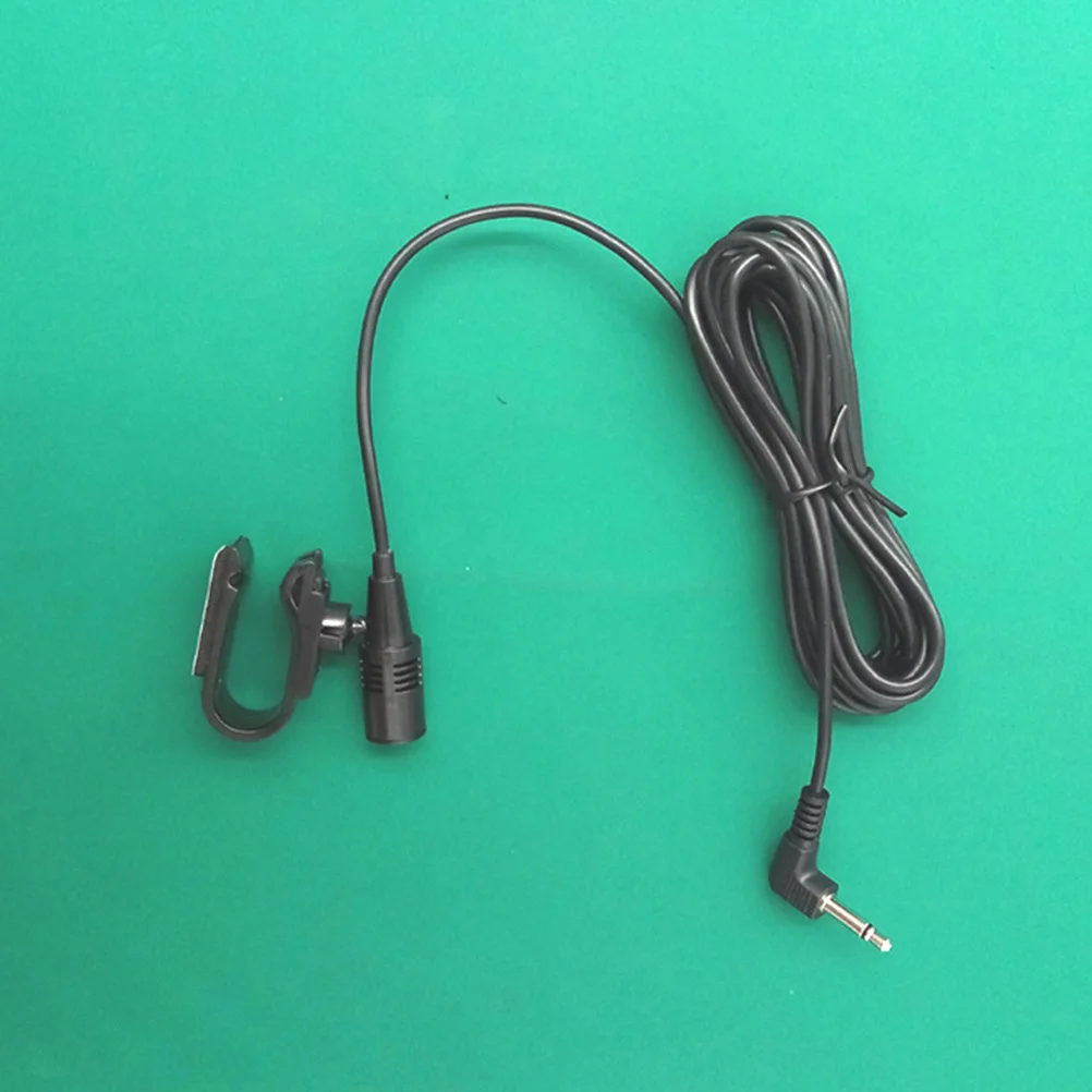 

Microphone Black Motorcycle Motorbike Clip Mic 3.5mm Noise Reduction Hands-Free GPS Music Communication