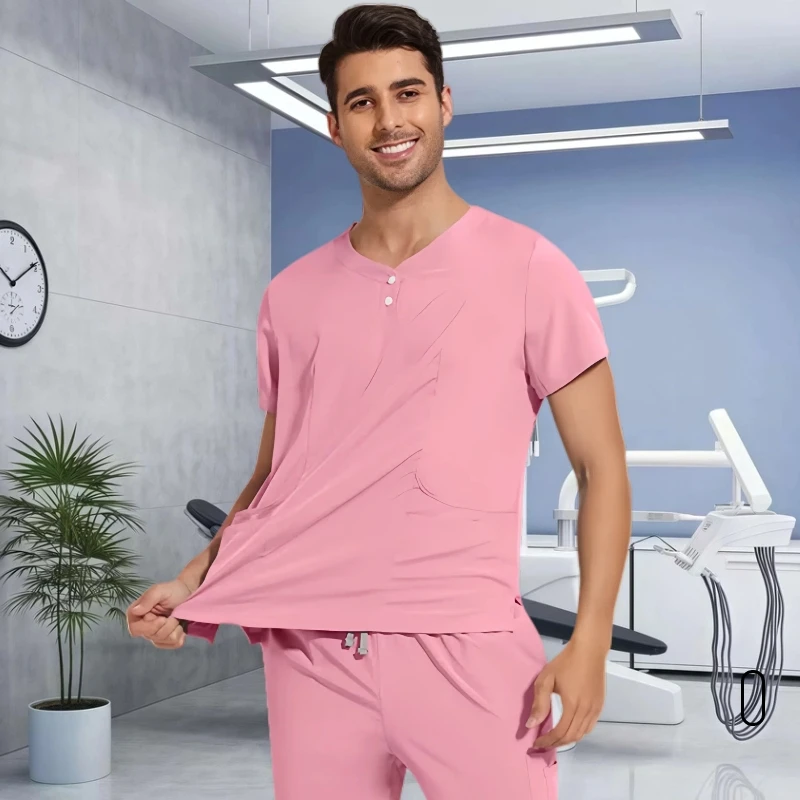 

Оптовая продажа, скраб-костюмы, рабочая униформа для больниц, многоцветная унисекс, униформа, аксессуары для медсестры, мужские и женские скрабы для стоматологической клиники