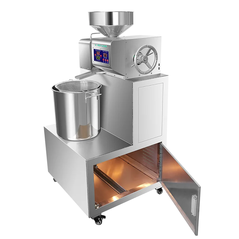 Newest Large Capacity Cold Press Cocoa Butter Hydraulic Oil Presser /hydraulic Sesame Oil Press Machine