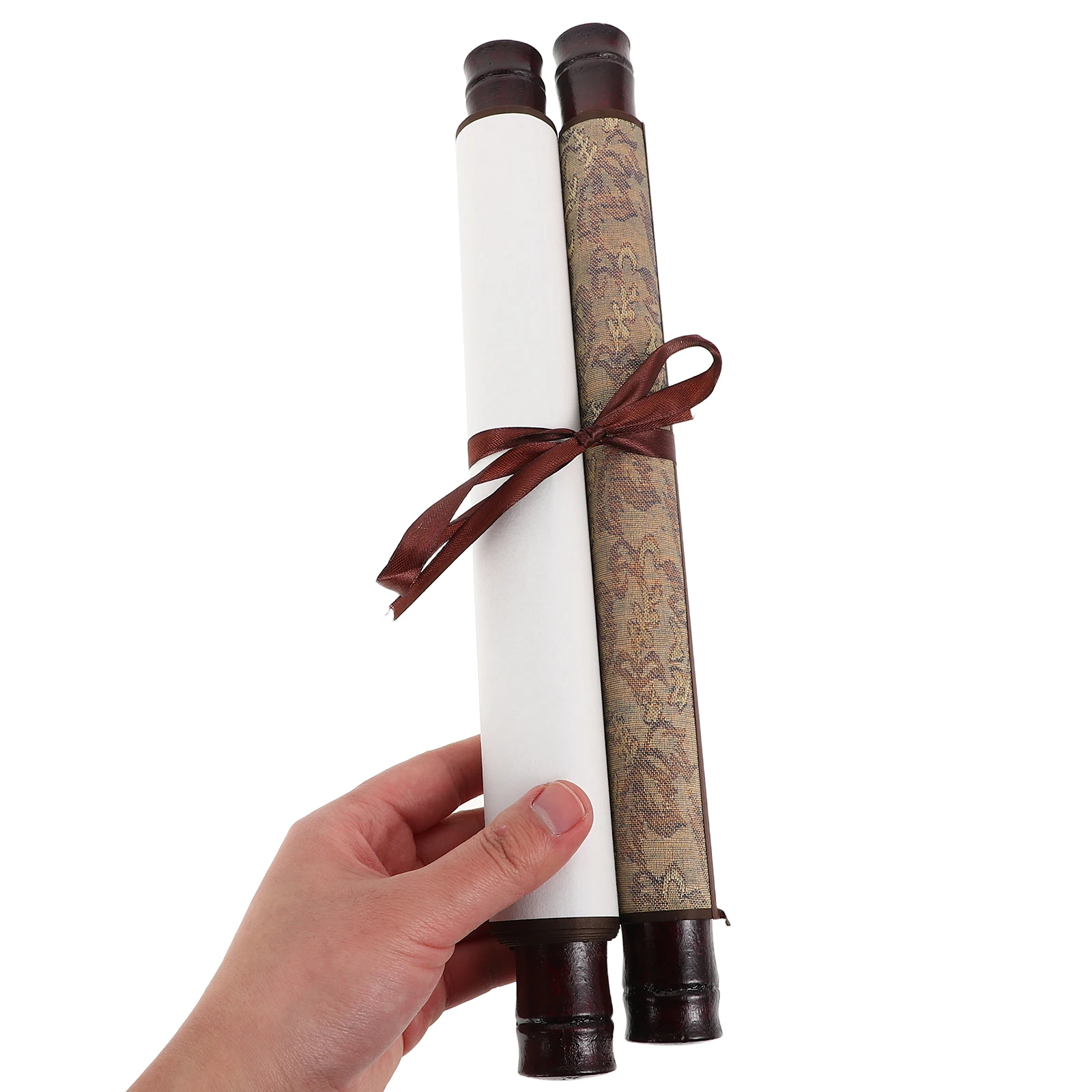

Mounted Rice Paper Scroll Calligraphy Practicing Chinese Accessory Reusable Draft Painting Supply
