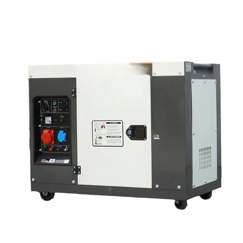 Small household single/three-phase 5/8/10 kw generator 220V/380V generator set